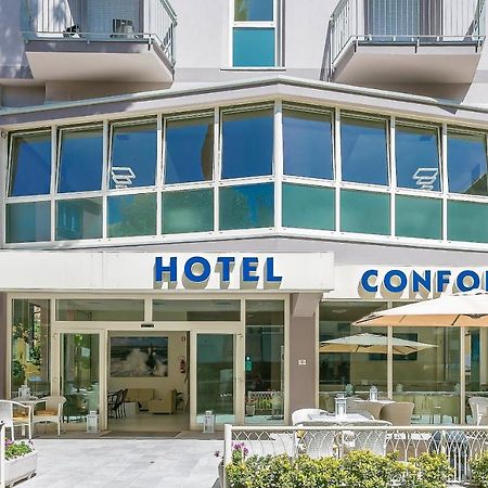 Hotel Confort Rimini Bagian luar foto